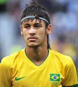 Neymar Mullet with Bangs and Headband