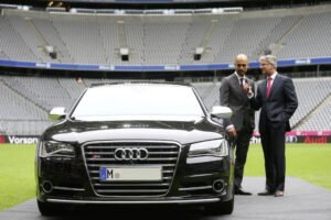 Pep Guardiola Audi S8